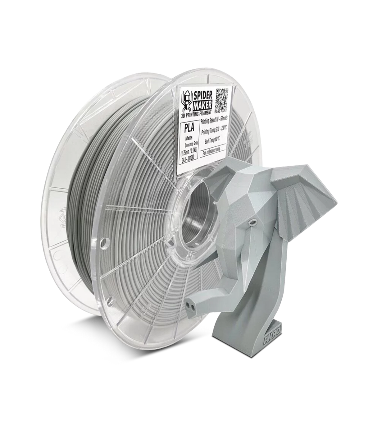 SpiderMaker 3D Matte PLA Filament