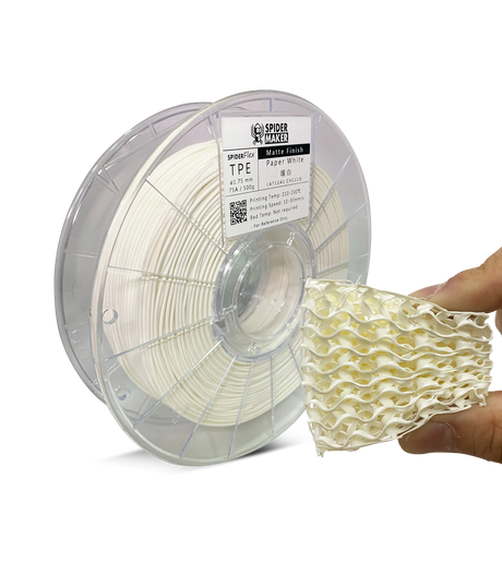 SpiderFlex Flexible TPE 3D Printer Filament
