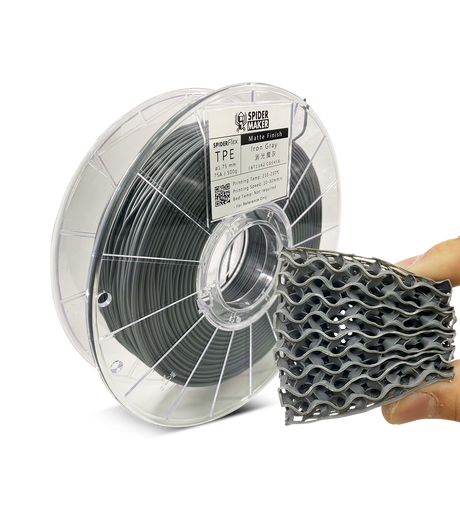 SpiderFlex Flexible TPE 3D Printer Filament