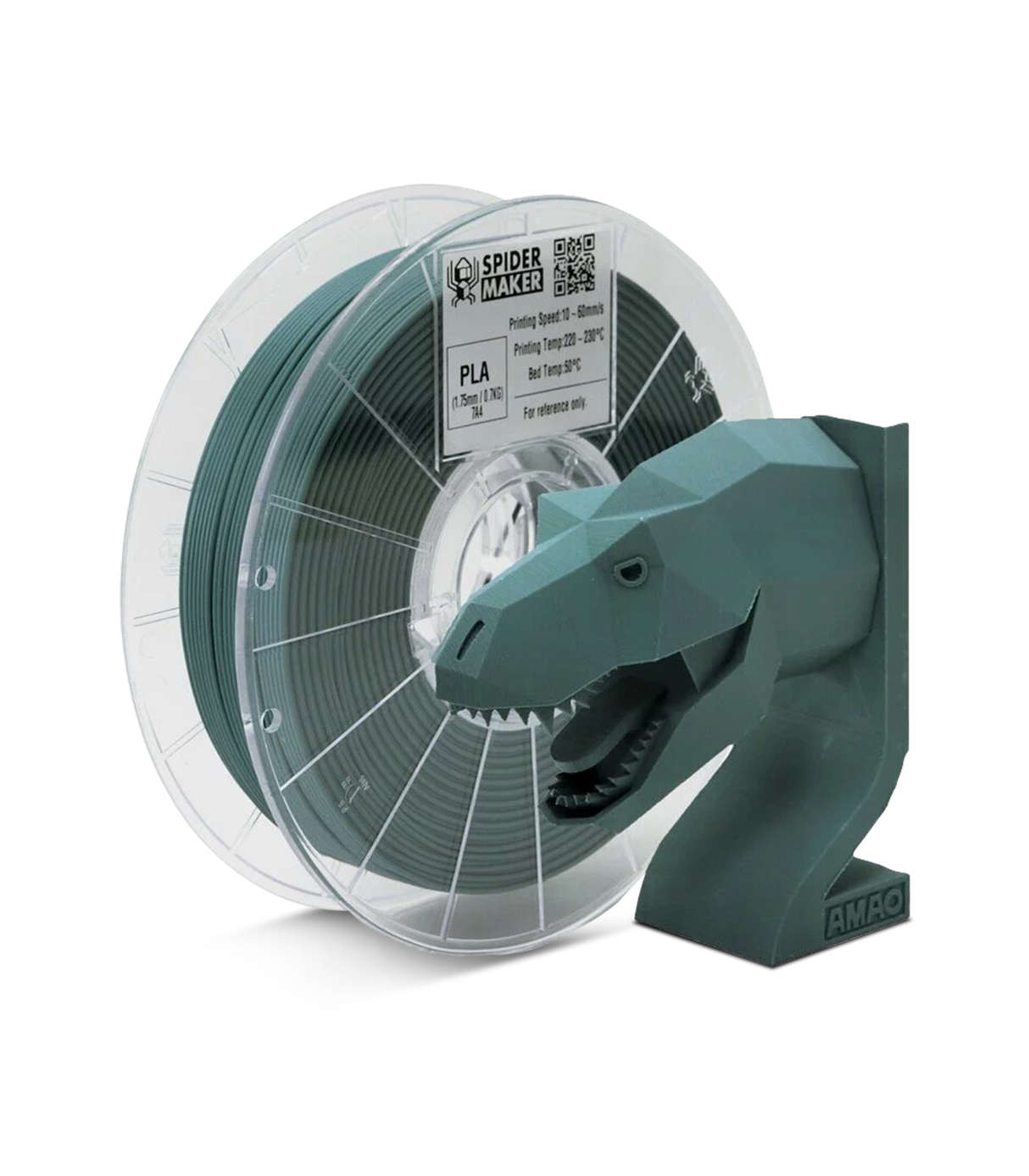 SpiderMaker 3D Matte PLA Filament