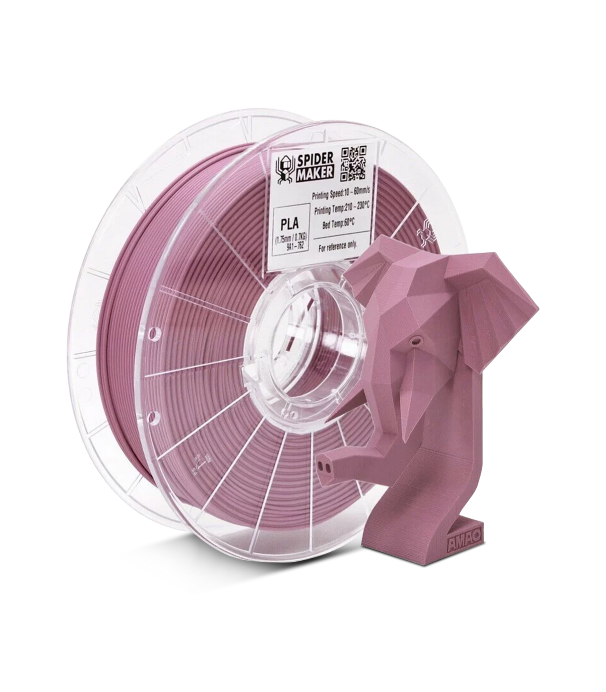 SpiderMaker 3D Matte PLA Filament