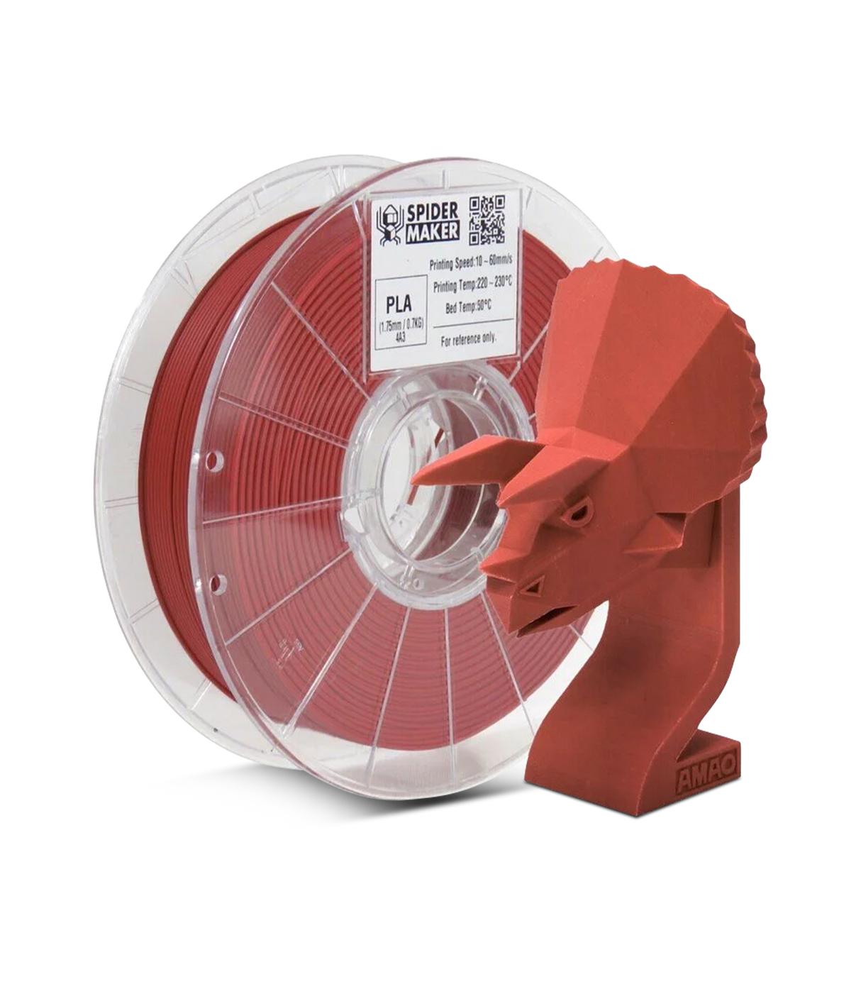 SpiderMaker 3D Matte PLA Filament