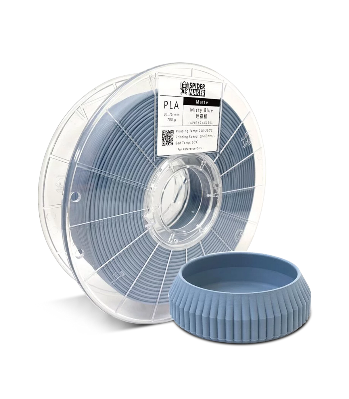 SpiderMaker 3D Matte PLA Filament