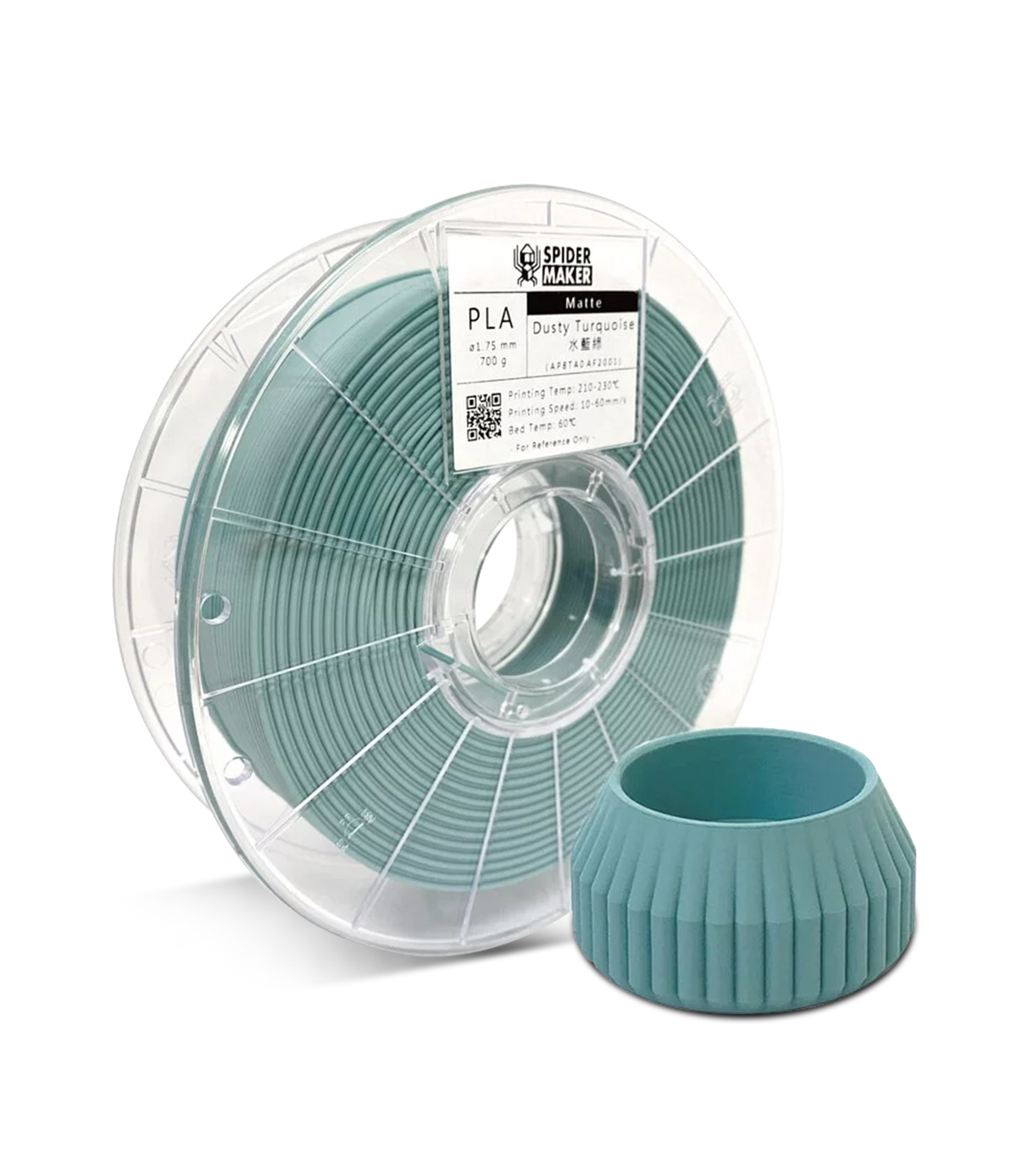 SpiderMaker 3D Matte PLA Filament