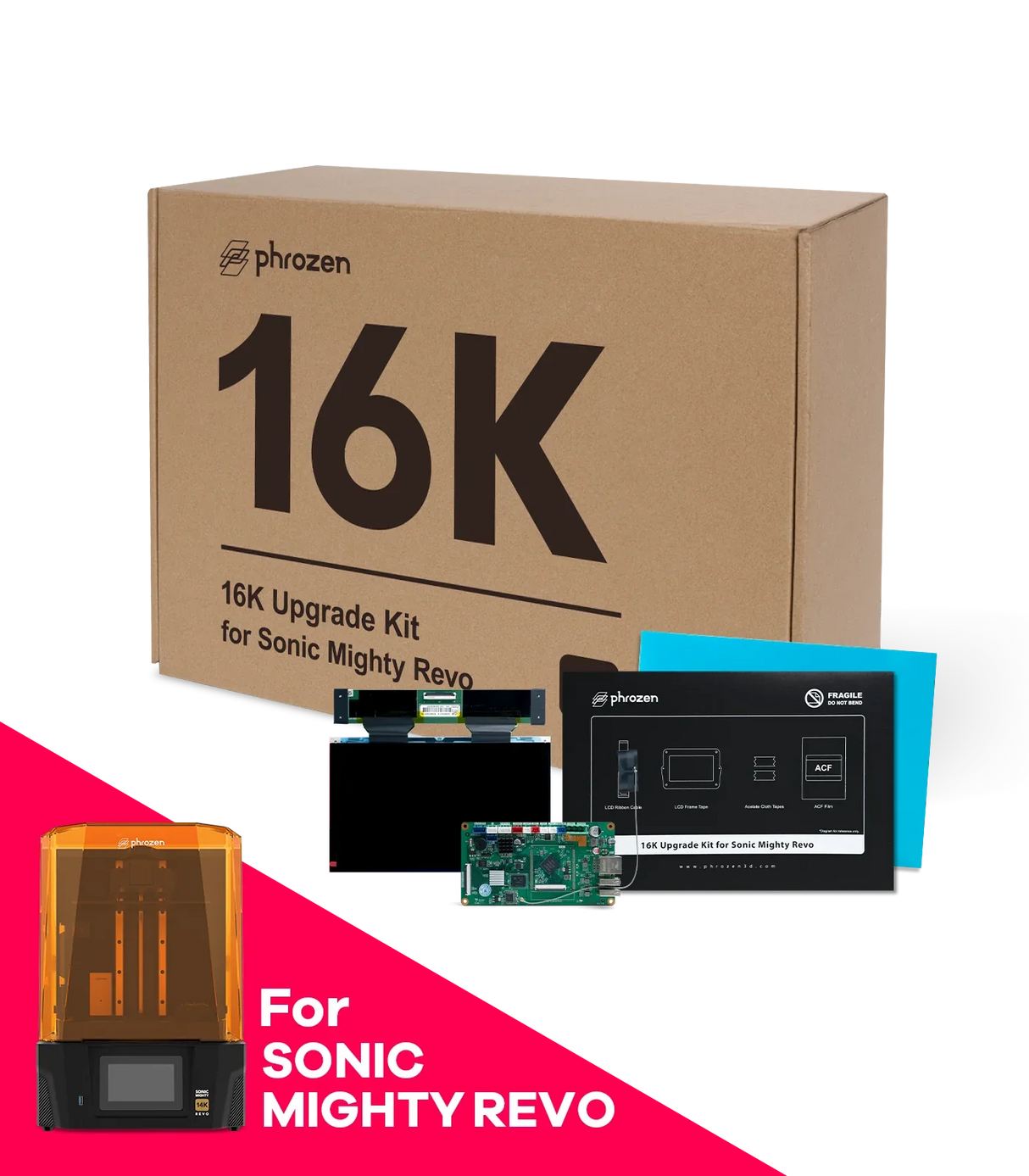 Phrozen 16K LCD Upgrade Kit for Sonic Mighty Revo