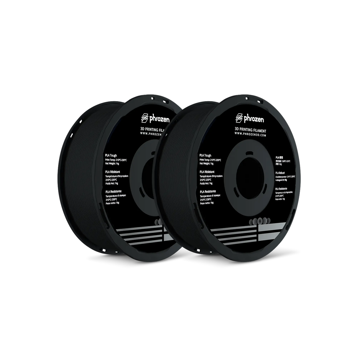 2nd Only $5-Standard Tough Black PLA Filament (Halloween 2026 )
