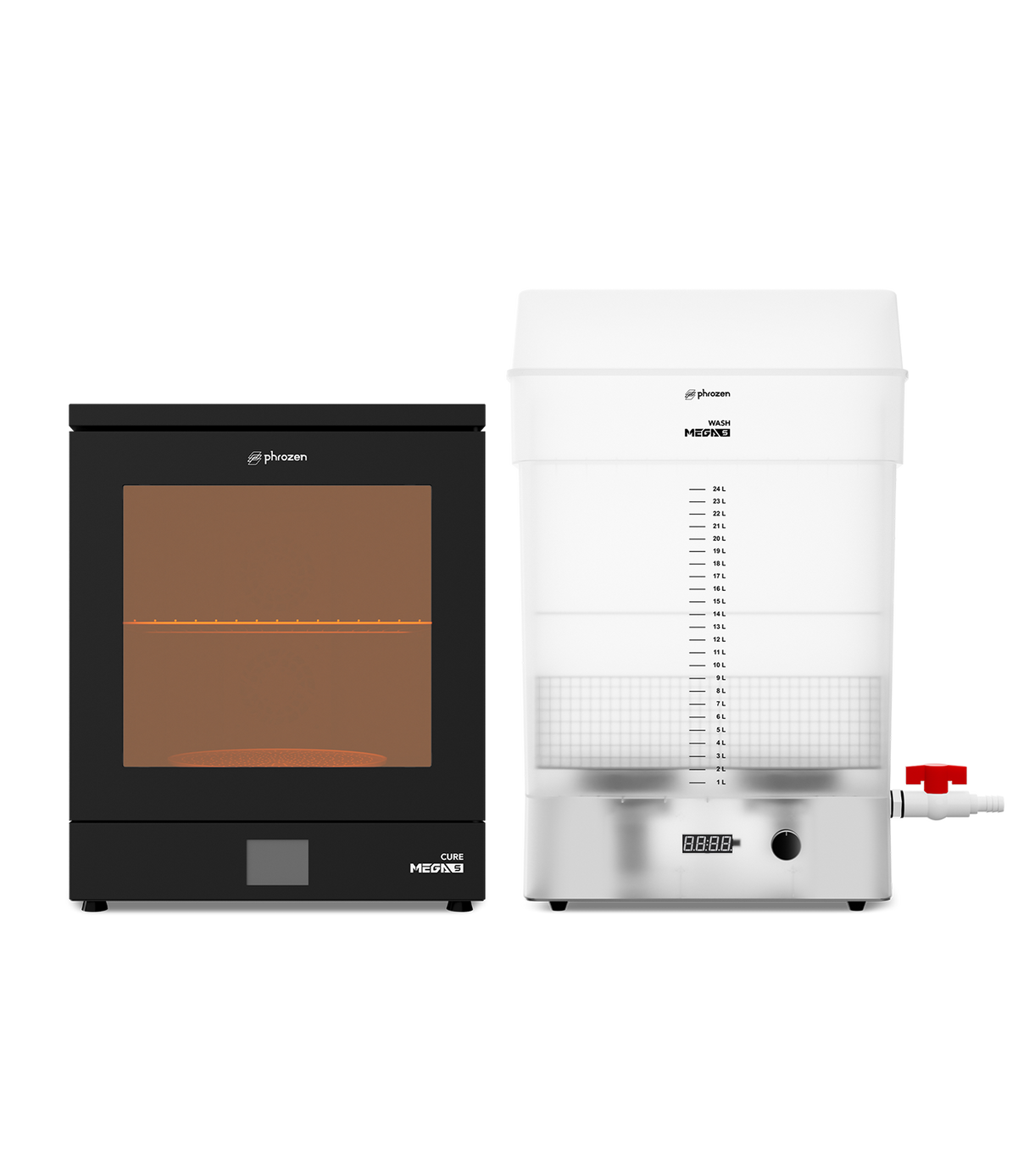 Wash Mega S + Cure Mega S Bundle