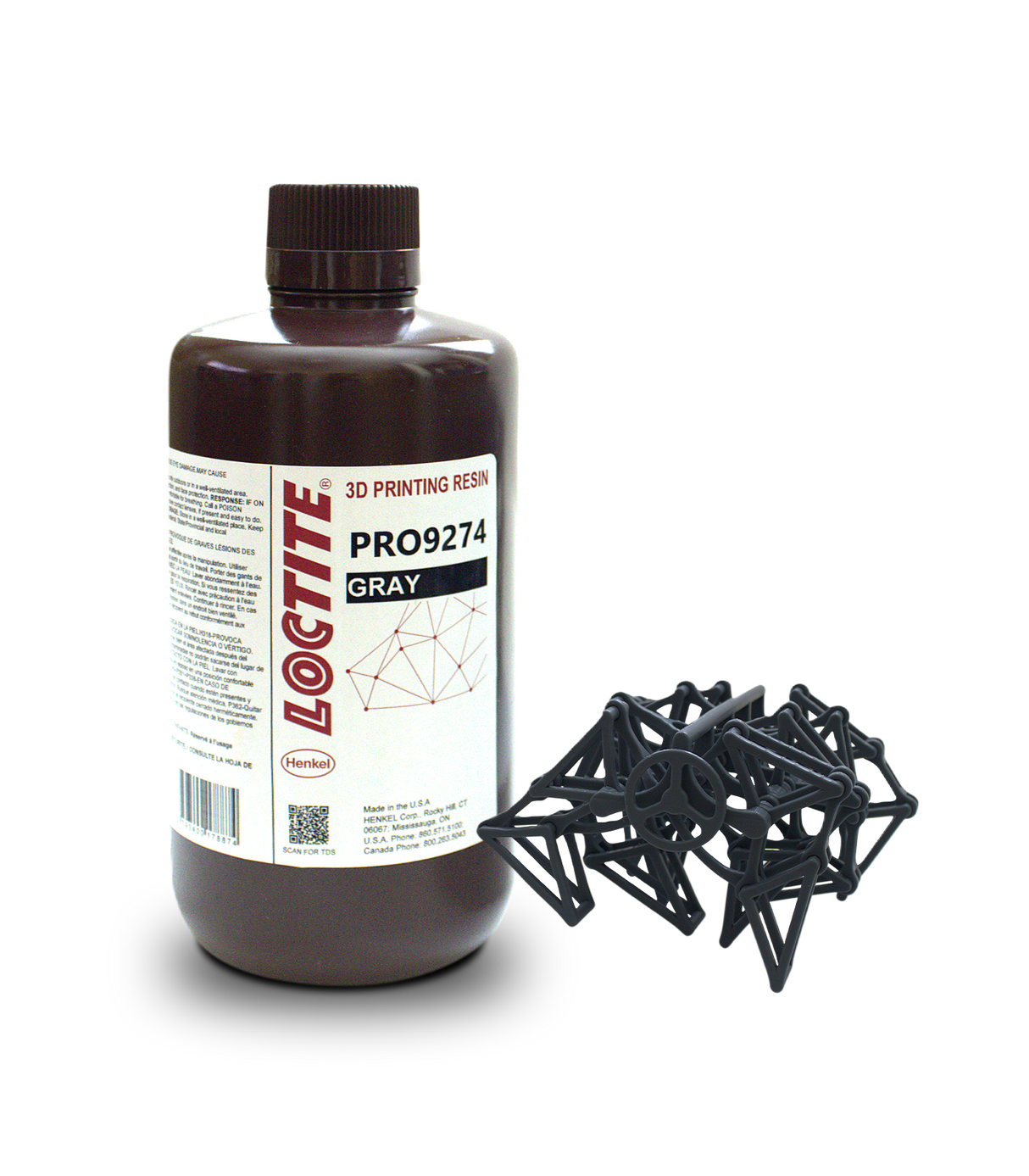 Engineering High Resolution  LOCTITE 3D  PRO9274  Resin