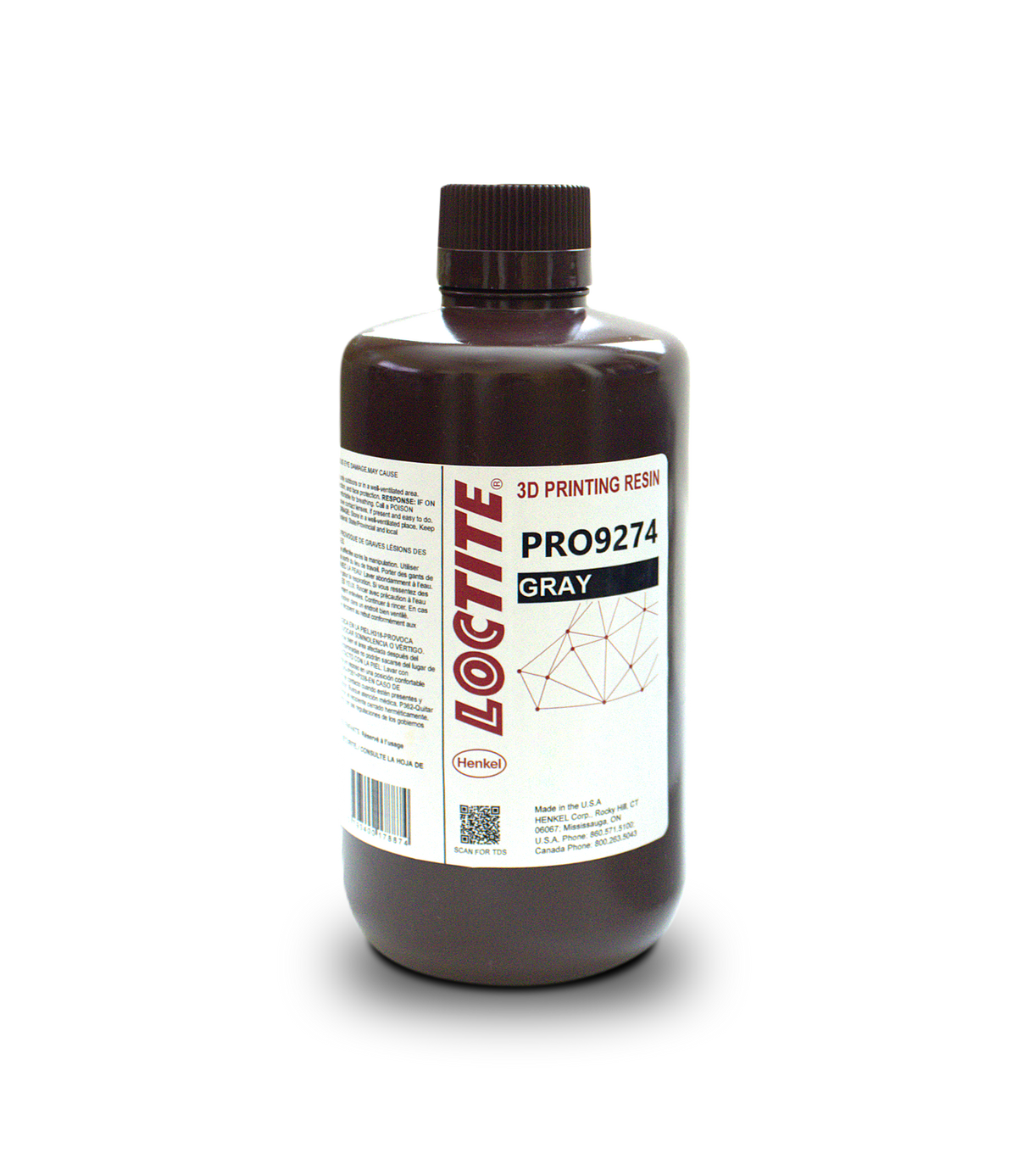 Engineering High Resolution  LOCTITE 3D  PRO9274  Resin