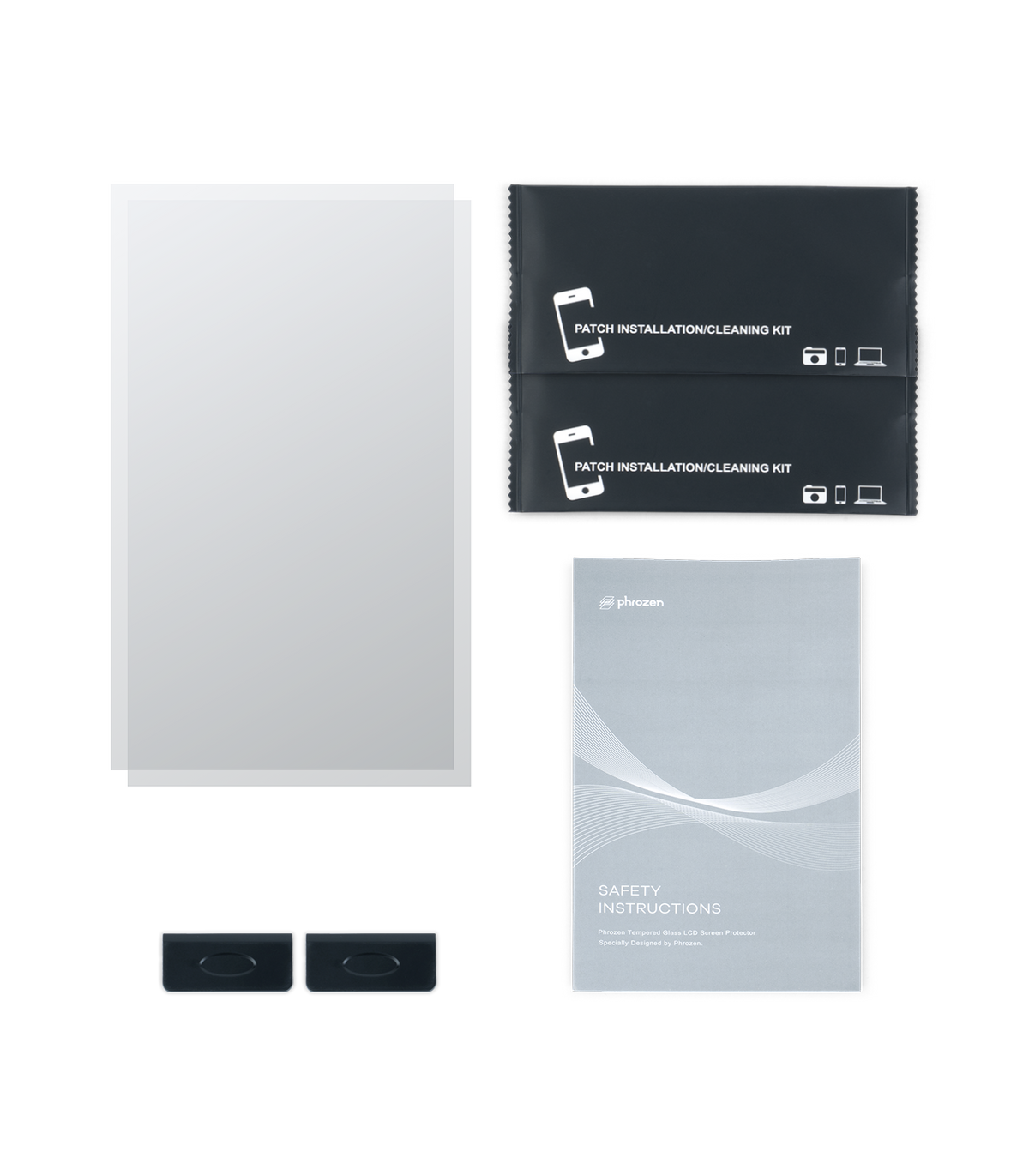 Phrozen Tempered Glass LCD Screen Protector for Mighty Revo 16K MAX (2 Sets)