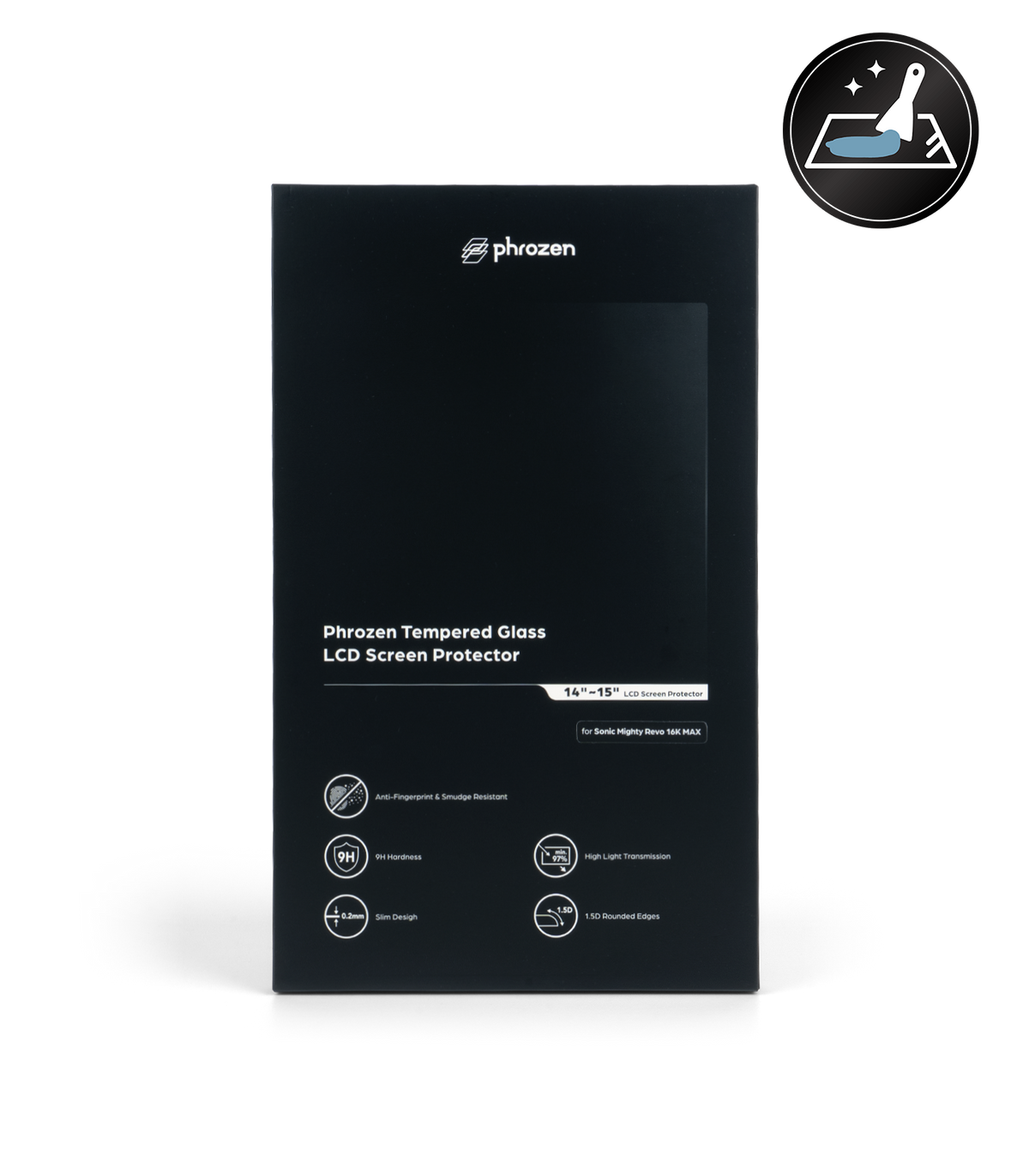 Phrozen Tempered Glass LCD Screen Protector for Mighty Revo 16K MAX (2 Sets)