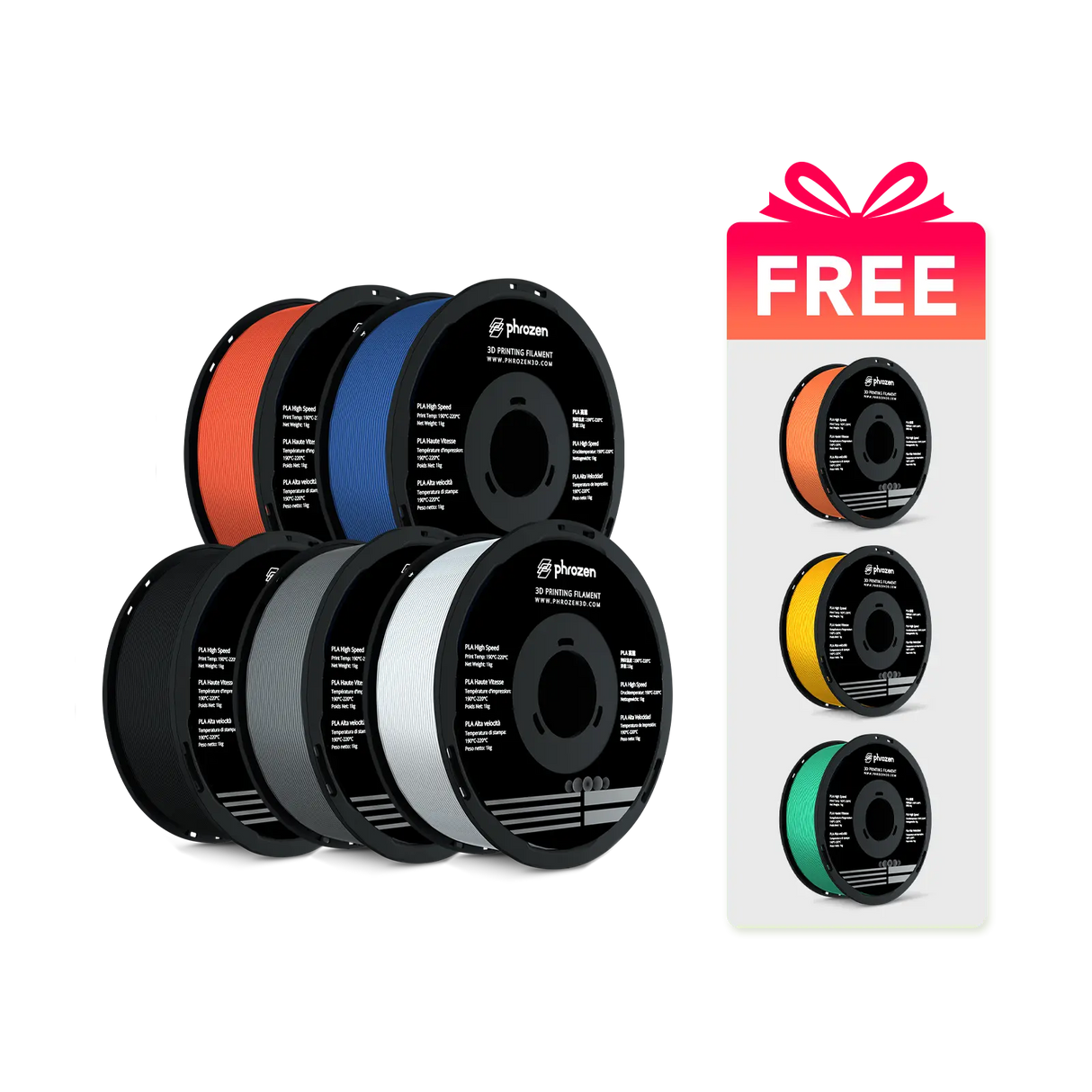 PLA Super Saver Pack-Buy 5 Get 3 Free-CA Exclusive Deal