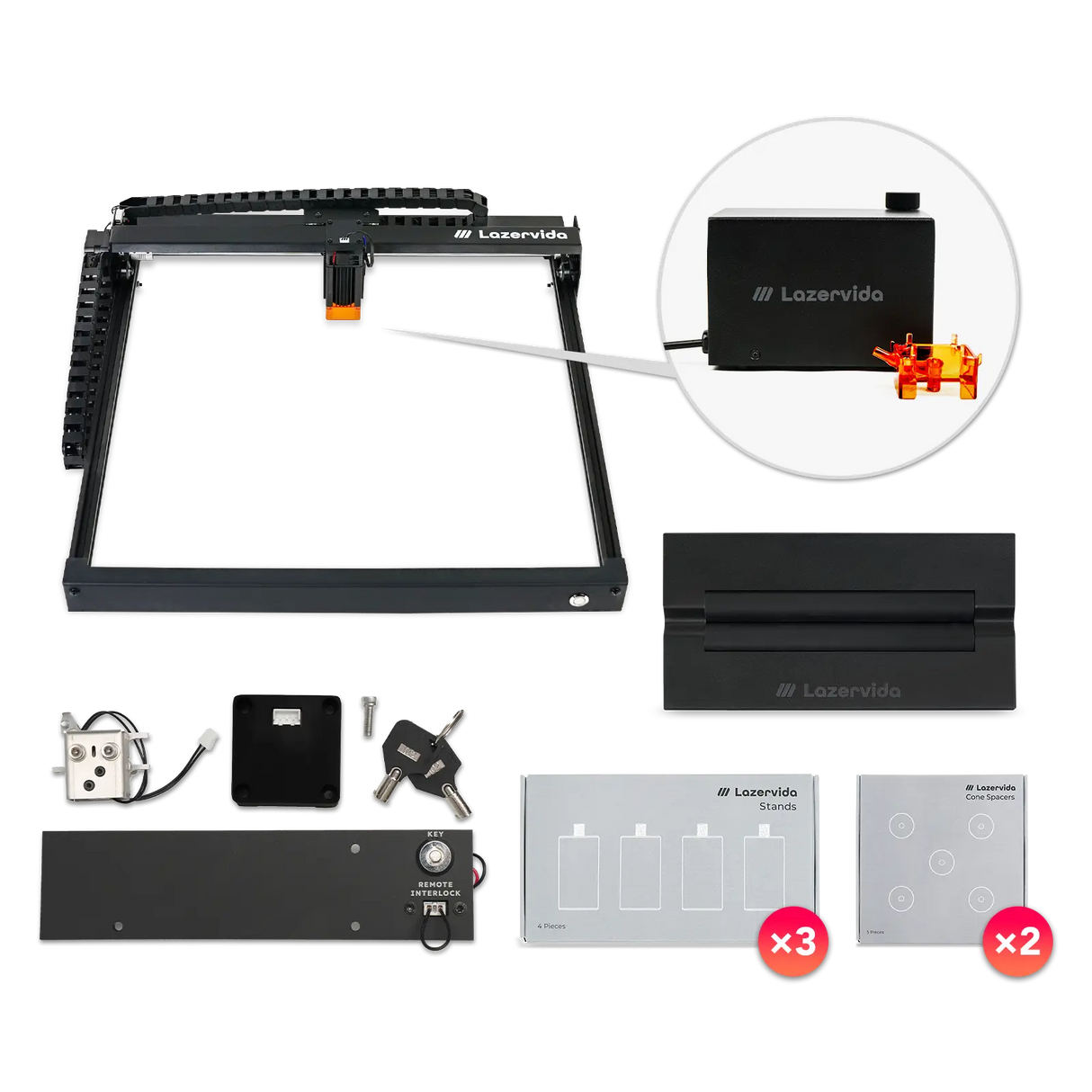 Lazervida Laser Cutter Ultimate Bundle