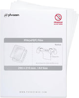 Phrozen PFA (nFEP) Film - A4 / 210 x 290mm (3pcs / Set) + Revopoint Range 3D Scanner Large Format Scanner Bundle