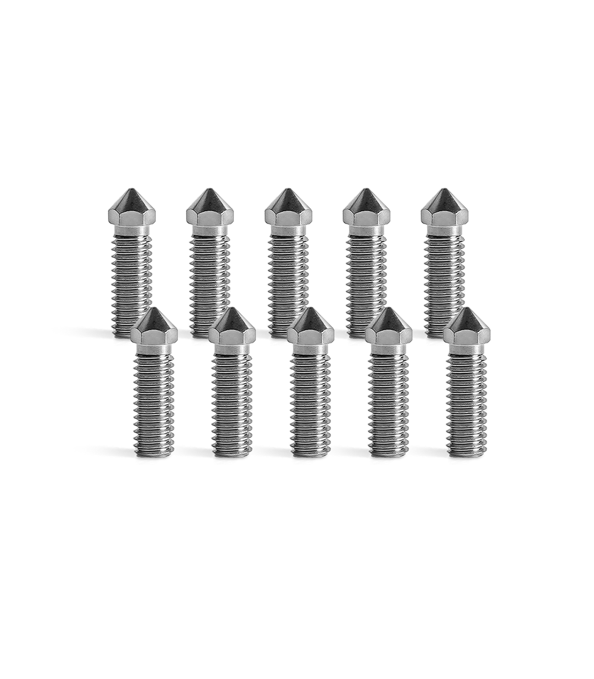 Phrozen Brass Nozzle Set – 0.4mm (10 pcs), Compatible with ARCO