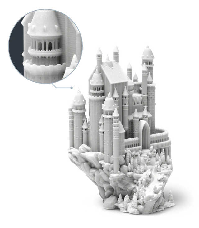 Phrozen High-Resolution Aqua 8K Resin- Snow Gray/1kg