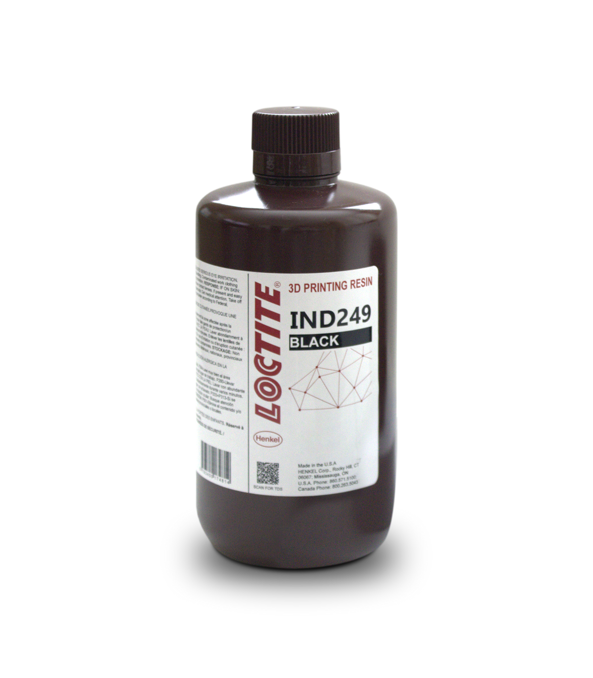 Engineering High Temp LOCTITE 3D IND249 Resin 