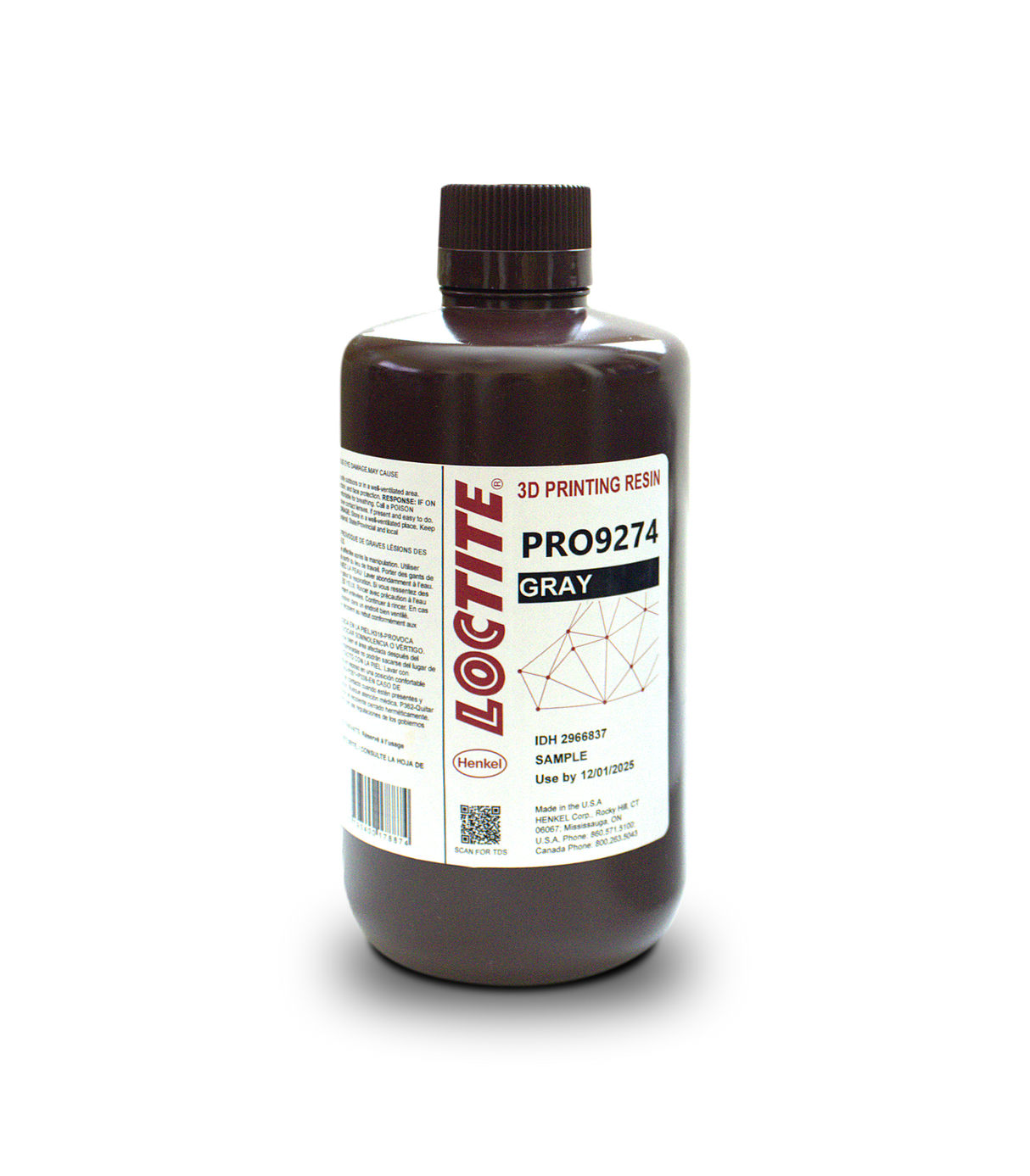 Engineering High Resolution  LOCTITE 3D  PRO9274  Resin