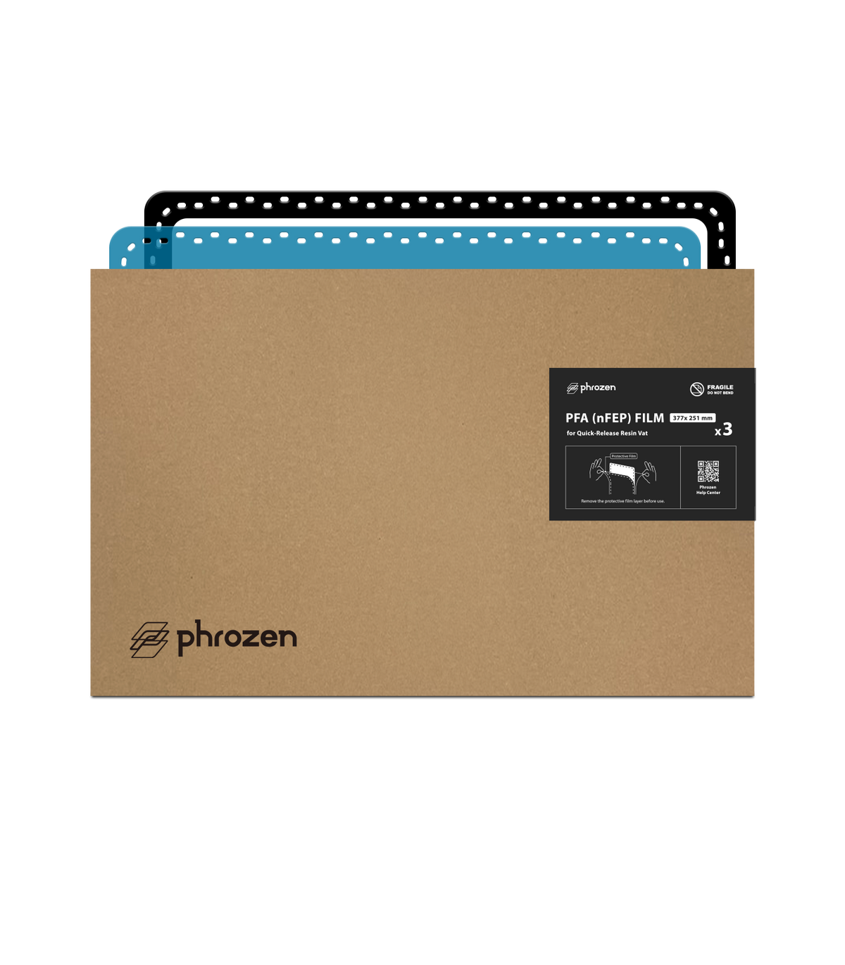 Phrozen PFA (nFEP) Film for Mighty Revo 16K MAX Quick-Release Resin Vat (3 Pcs)